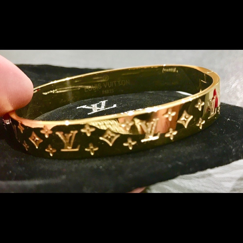 Louis Vuitton Gold Cuff Bracelet !